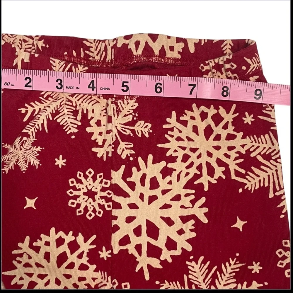 Kids Pajamas - Red/White/Green Winter Themed